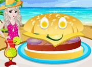 Elsa Summer Chicken Burger