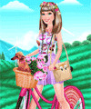 Barbie Bike Luvin Dress Up Game