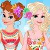 Anna And Elsa Tropical Vacation