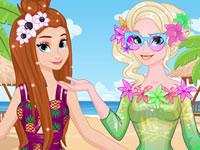 Anna And Elsa Tropical Vacation