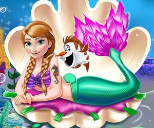 play Anna Mermaid Princess