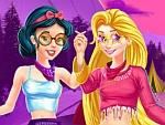 Disney Princesses Hippie Fashion Game
