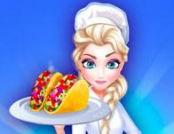 Elsa Restaurant Steak Taco Salad Game