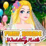 play Fairy Barbie Wedding Nails
