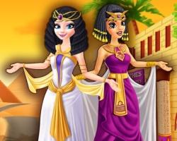 Elsa And Jasmine Shopping In Egypt