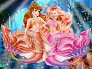 play Mermaid Princesses Underwater Fashion