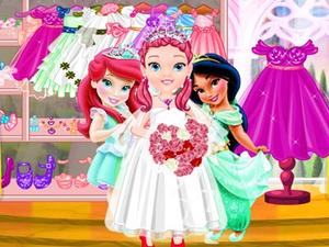 play Little Princess Wedding Dress Up