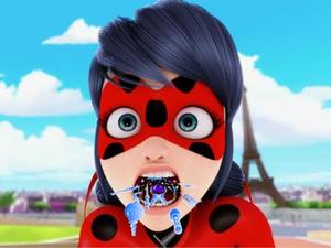 play Miraculous Ladybug Throat Docto