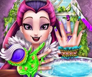 play Raven Queen Nails Spa