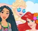 play Princesses Summer Pool Party