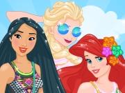 Princesses Summer Pool Party