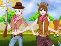 Frozen Sisters Cowgirl Fashion Game