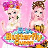 play Elsa Butterfly Queen