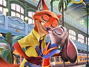 Judy Hopps And Nick Wilde Kissing