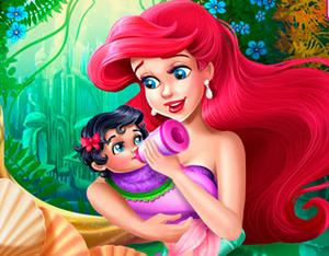 play Ariel Baby Feeding