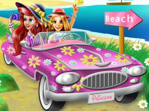 play Princesses Beach Trip