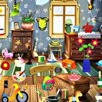 play Messy House Objects