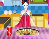 Cooking Korean Pizza game