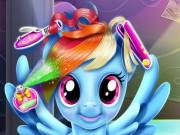 play Rainbow Pony Real Haircuts