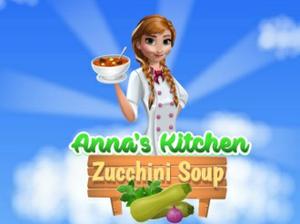 play Annas Kitchen Zucchini Soup