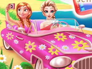 play Princesses Road Trip Fun