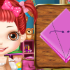 play Smart Girl Fold Paper Cranes