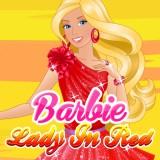 play Barbie Lady In Red