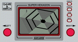 play Super Hexagon (Game & Watch)