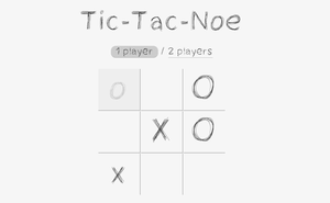 play Tic-Tac-Noe