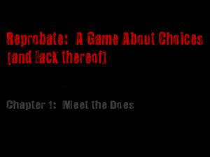 play Reprobate: A Game About Choices (And Lack Thereof)
