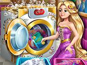 play Goldie Princess Laundry Day