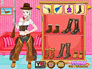 play Frozen Sisters Cowgirl Fashion