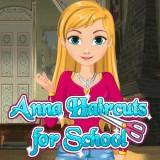 play Anna Haircuts For School