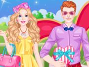 play Barbie And Ken Valentine Date