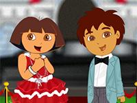 Dora & Diego In Red Carpet Show