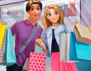 play Rapunzel And Flynn Shopping Day