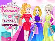 play Princesses Summer Shopping