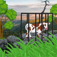 play Escape Cow From Poland Mountain