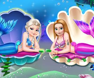 play Mermaid Princesses Dress Up H5