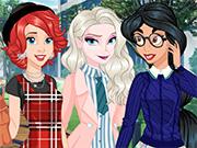 play Princesses Get Cool For College