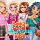 play Back 2 School Princesses Rush