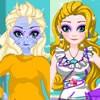 Elsa Magic Fashion Makeover