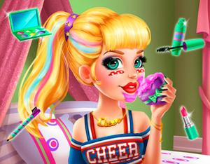 play Audrey Cheerleader Real Makeover