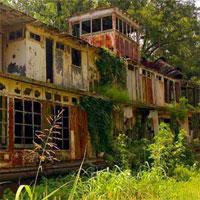 Abandoned Towboat Mamie S Barrett Escape