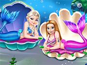 play Mermaid Princesses Dress Up