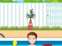 play Little Johny 3 - Swimming Pool Escape