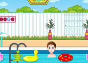 play Little Johny 3 - Swimming Pool Escape