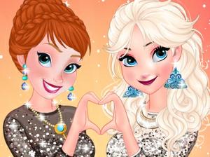 Anna And Elsa Girls Night Out