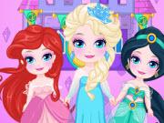 play Baby Barbie'S Dream Castle