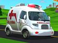 Cartoon Ambulance Van